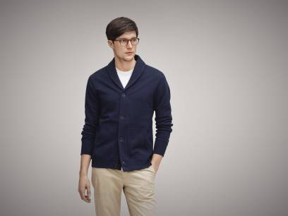 Reigning Champ x Monocle Voyage sport shawl cardigan