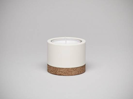 Monocle collection: Coated Steel candleholder set