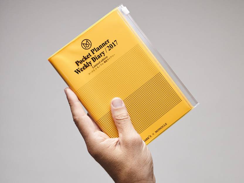 Mark's x Monocle 2017 Weekly Diary