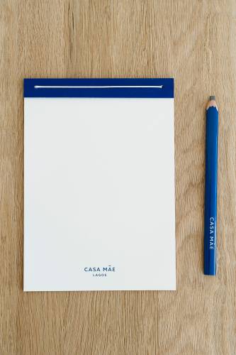 Casa Mãe notebook designed by Nambam