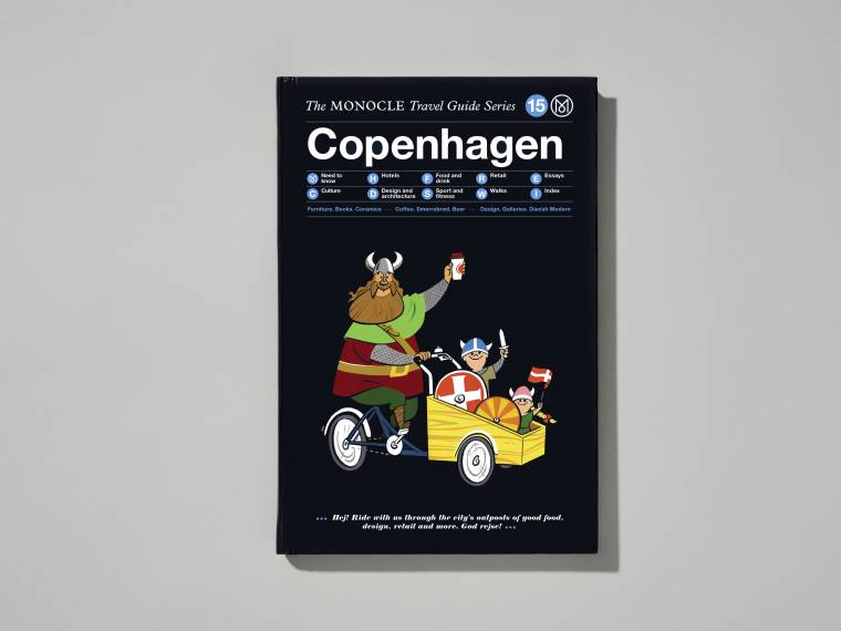 travel guide book copenhagen